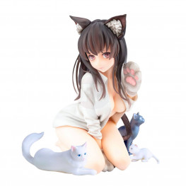 Original Character PVC socha 1/7 Koyafu Catgirl Mia 15 cm